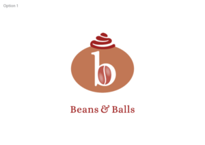 Logo Design by 3dwOrX for Beans & Balls | Design: #10565608