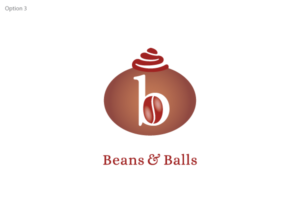 Logo Design by 3dwOrX for Beans & Balls | Design: #10565609