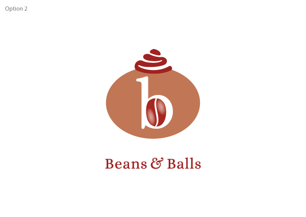 Logo Design by 3dwOrX for Beans & Balls | Design #10565610