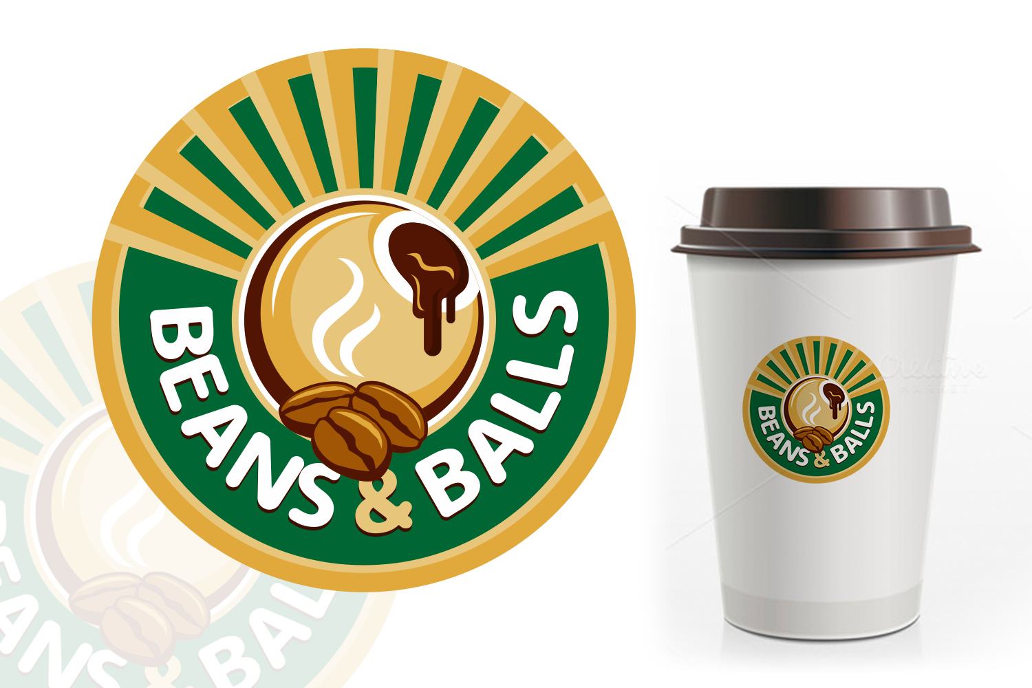 Logo Design by Gigih Rudya for Beans & Balls | Design #10535670
