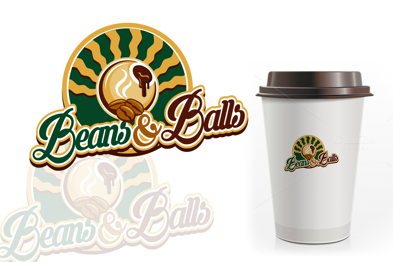 Logo Design by Gigih Rudya for Beans & Balls | Design #10536078