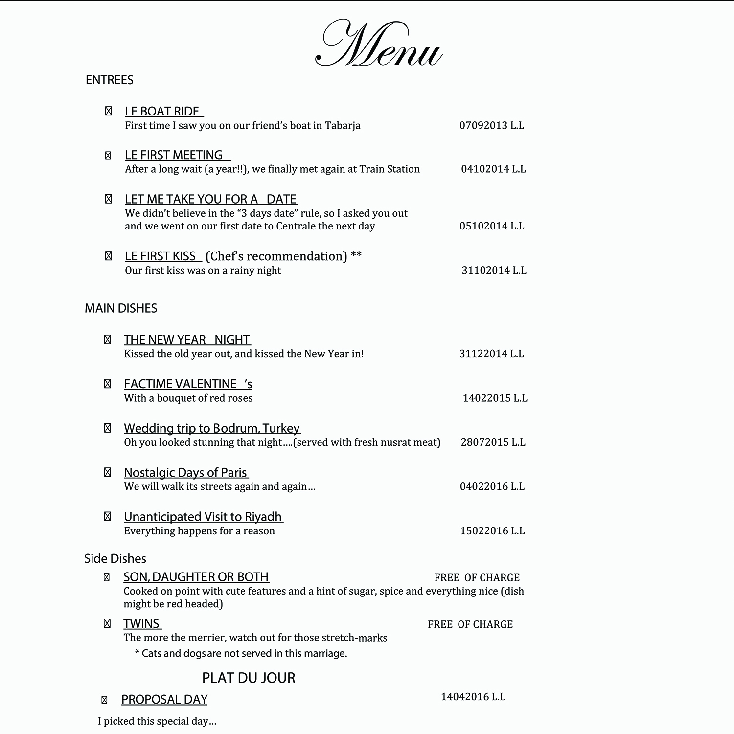 Menu Design by navya_lk for this project | Design #10546216