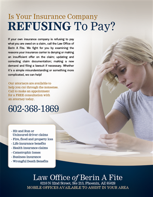 Law Firm Advertising Design Needed | Werbe-Design von earldesigns