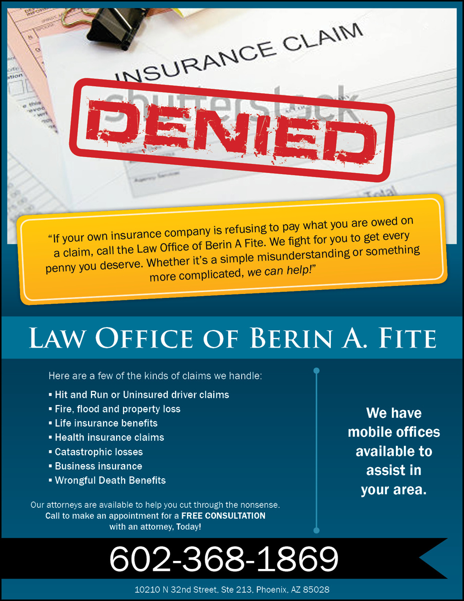 Advertisement Design by Morya for Fite Law Group | Design #2238867