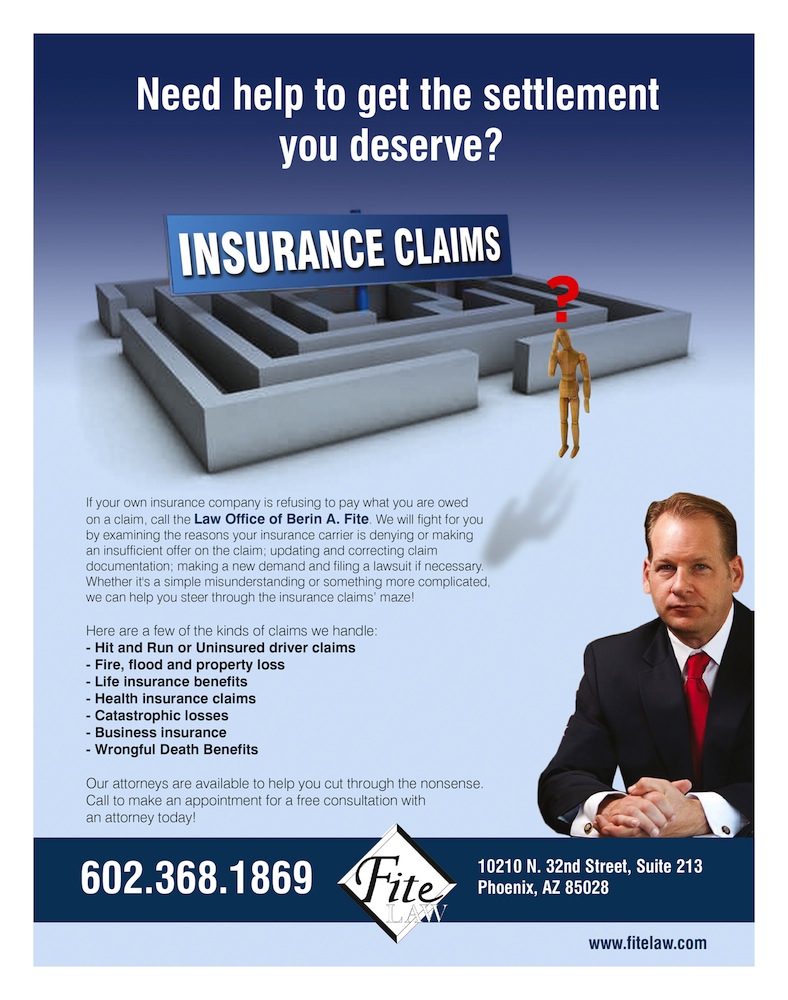 Advertisement Design by OMSPlus Creative Solutions for Fite Law Group | Design #2250792
