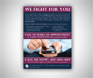 Law Firm Advertising Design Needed | Werbe-Design von neboica