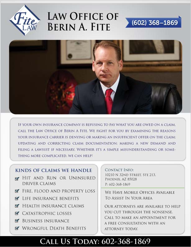 Advertisement Design by Sbss for Fite Law Group | Design #2248802