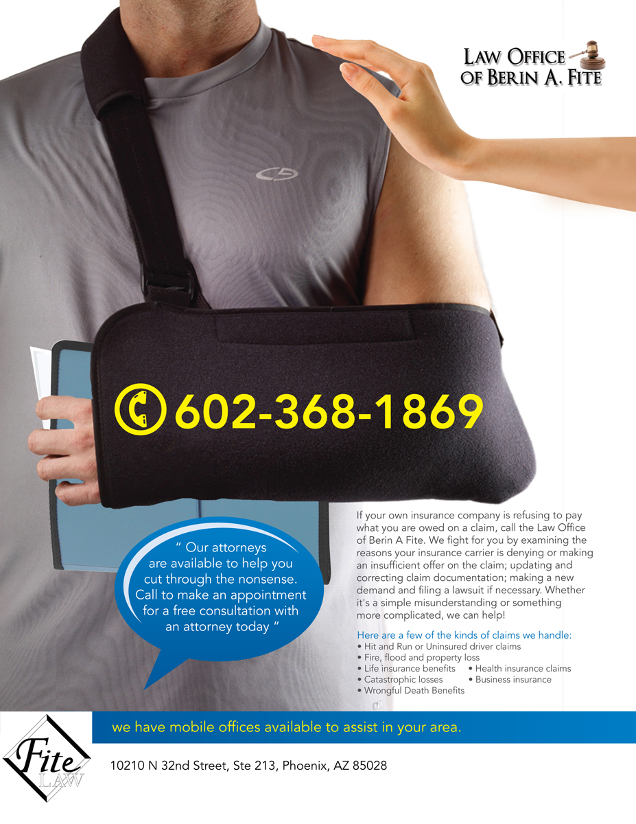 Advertisement Design by vigil raj for Fite Law Group | Design #2259515