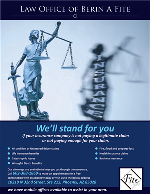 Advertisement Design by Rflames for Fite Law Group | Design: #2229862
