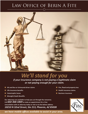 Advertisement Design by Rflames for Fite Law Group | Design: #2229867