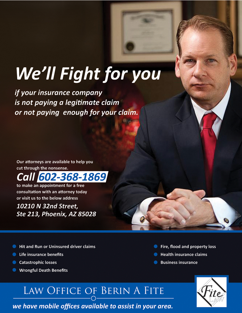 Advertisement Design by Rflames for Fite Law Group | Design #2259226