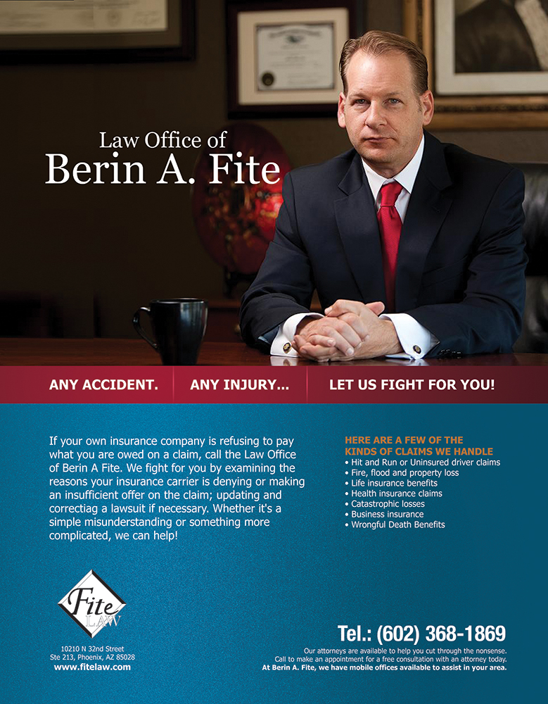 Advertisement Design by IG Creative Solutions for Fite Law Group | Design #2231556