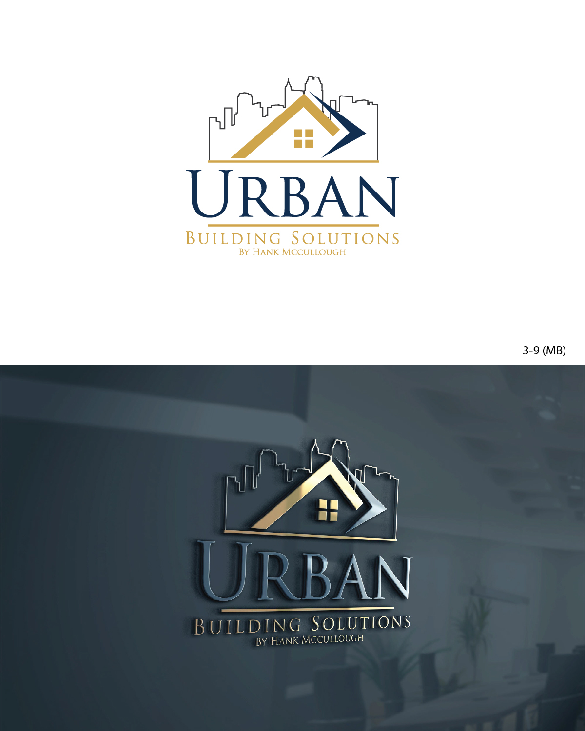 Logo Design by  Esolbiz for Urban Building Solutions | Design: #10564528