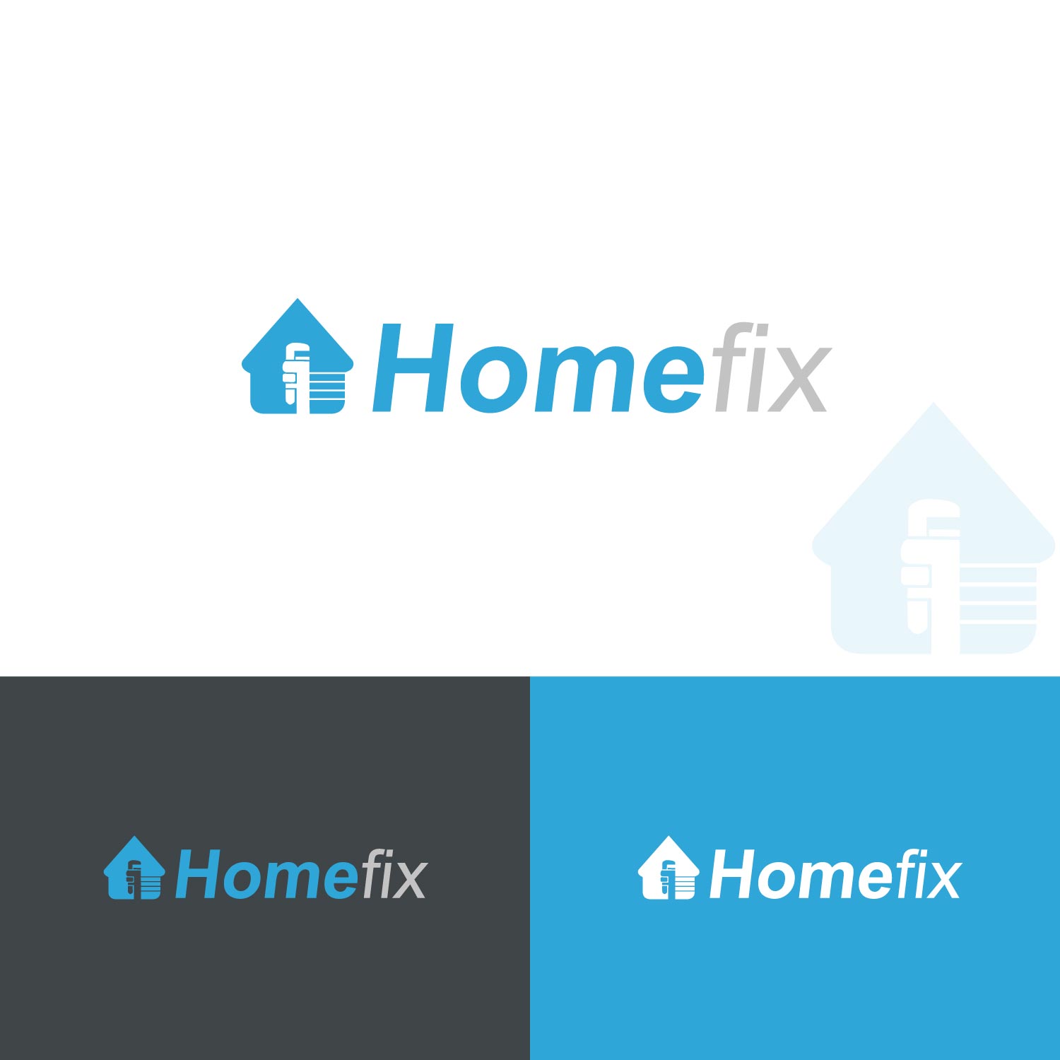 Logo Design by karthika vs for Homefix | Design #10536114