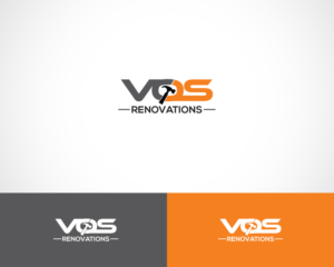Logo Design by FAMous_Designs for VOS Renovations LLC. | Design: #10530816