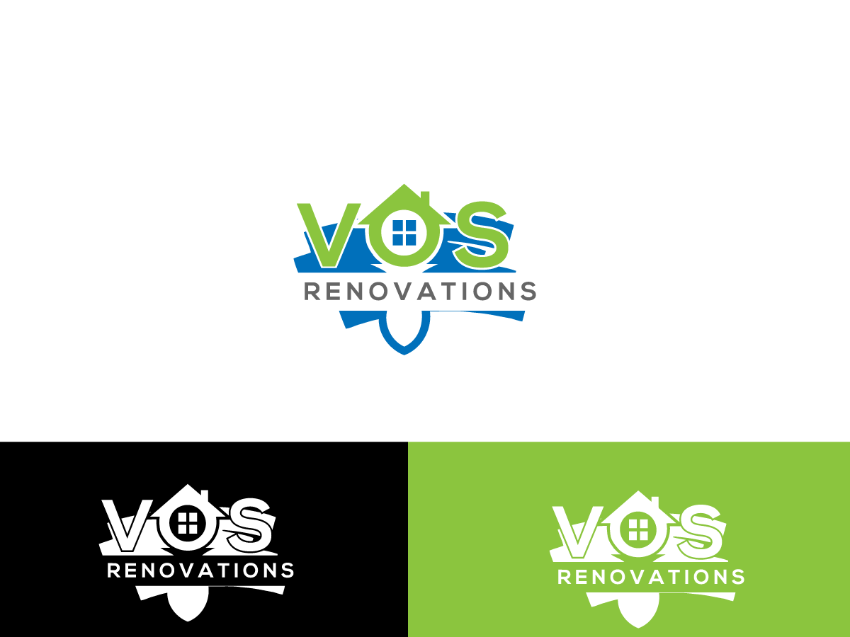 Logo Design by Anyl Thapa for VOS Renovations LLC. | Design #10541003