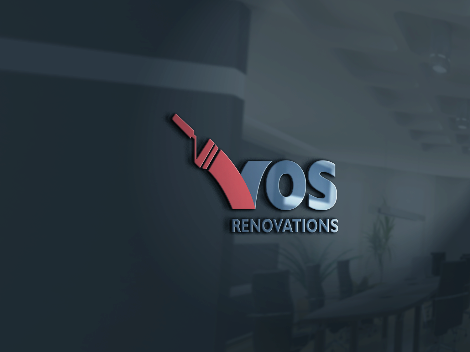 Logo Design by gauravsparshmahar for VOS Renovations LLC. | Design #10564692