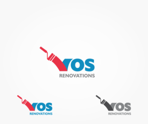 Logo Design by gauravsparshmahar for VOS Renovations LLC. | Design: #10575548