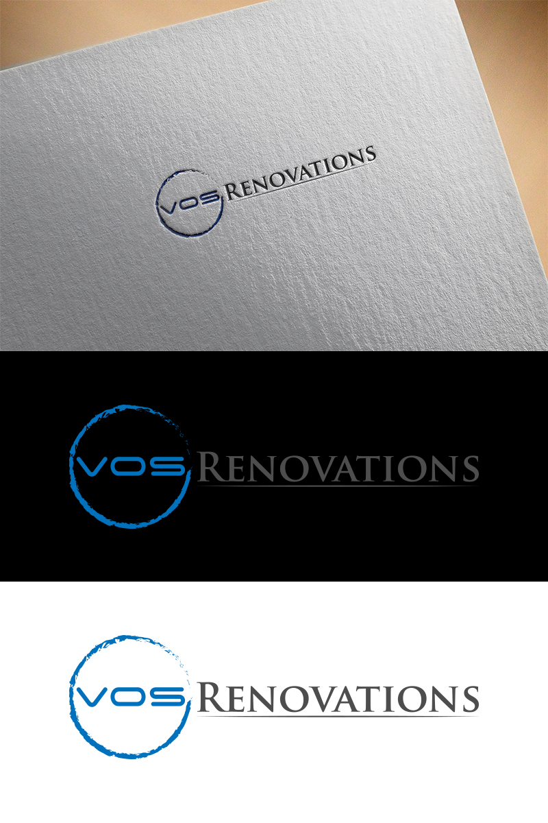 Logo Design by king solangi for VOS Renovations LLC. | Design #10529727