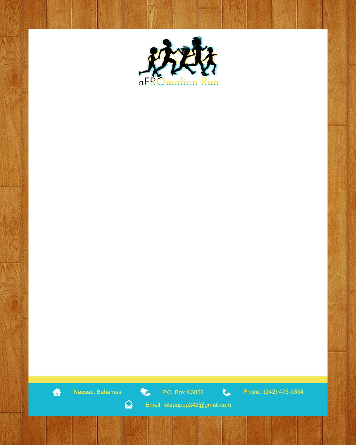 Letterhead Design by saif ullah for this project | Design #10536875