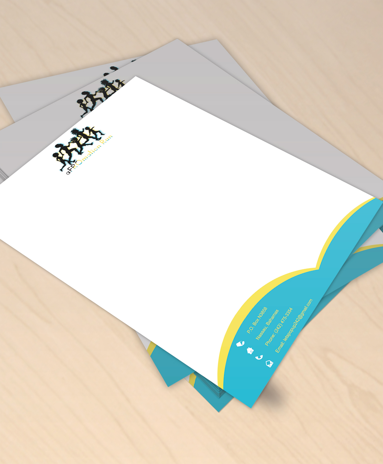 Letterhead Design by saif ullah for this project | Design #10537116