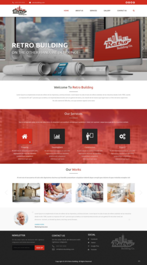 Web Design by pb for this project | Design: #10558067