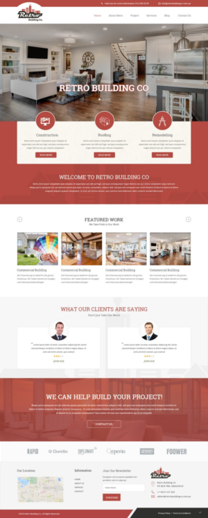 Web Design by pb for this project | Design: #10558068