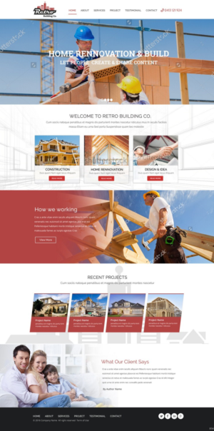 Web Design by pb for this project | Design: #10558069