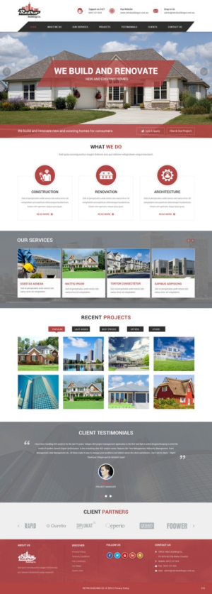 Web Design by pb for this project | Design: #10559709
