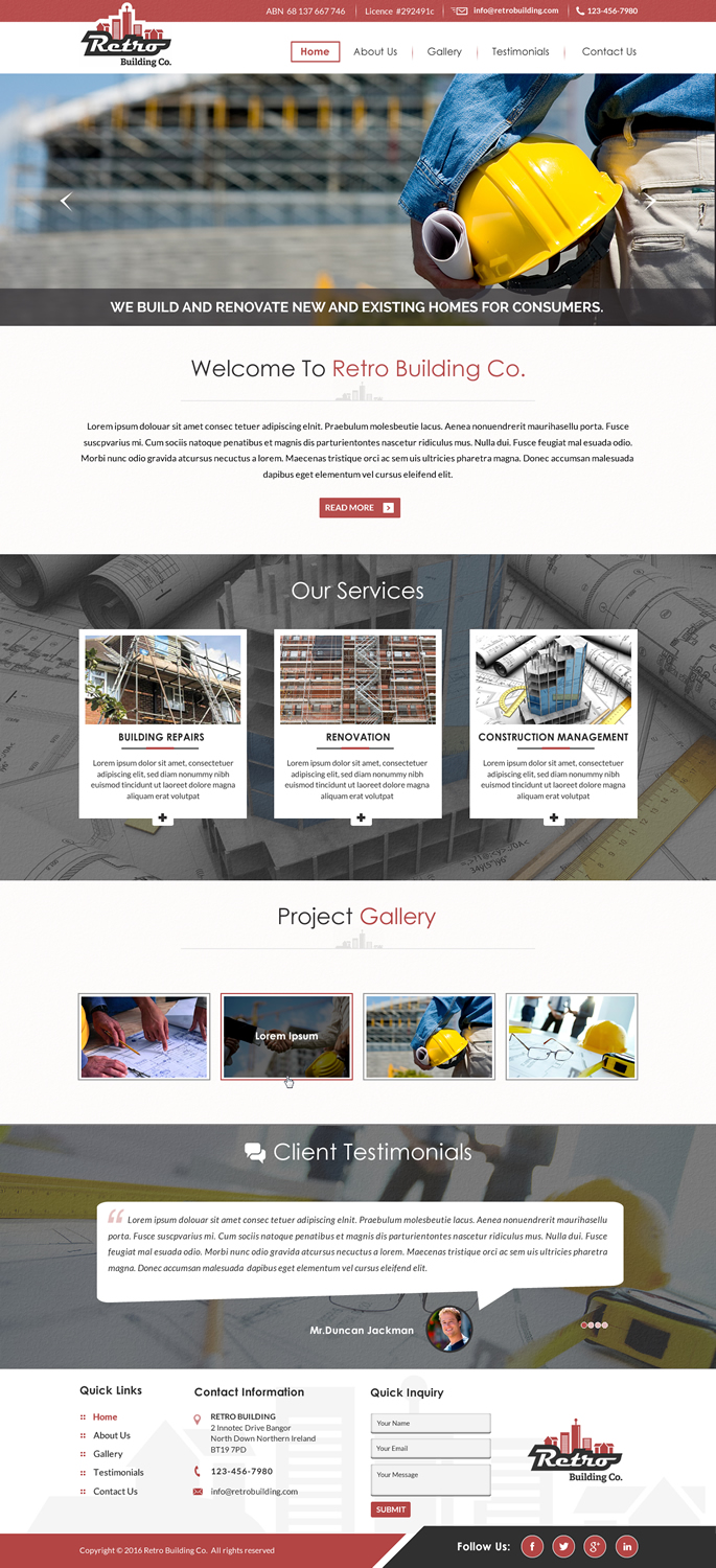 Web Design by Sbss for this project | Design #10582749