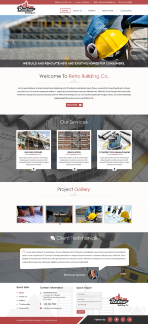 Web Design by Sbss for this project | Design: #10582749