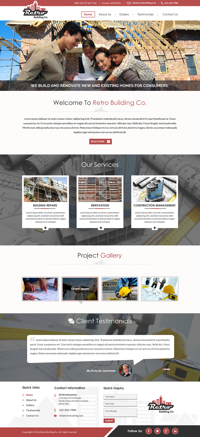 Web Design par Sbss pour ce projet | Design #10582750