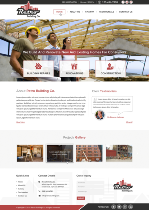 Web Design by Sbss for this project | Design: #10582760