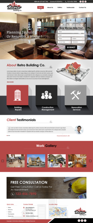 Web Design by Sbss for this project | Design: #10582764