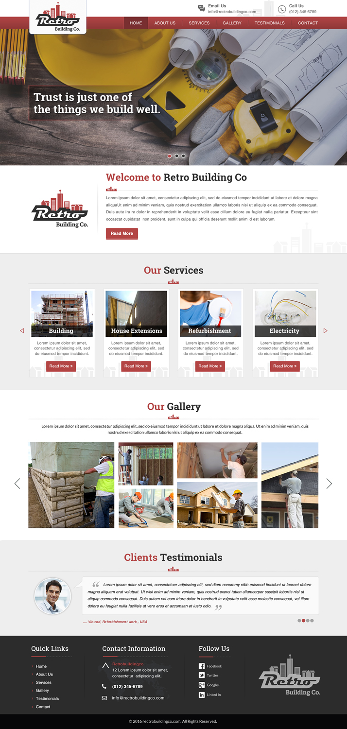 Web Design by Sbss for this project | Design #10582769