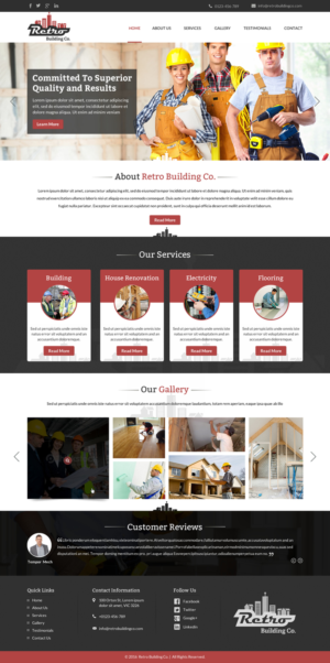 Web Design by Sbss for this project | Design: #10582771