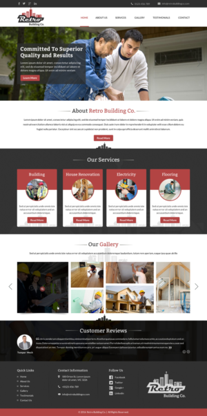 Web Design by Sbss for this project | Design: #10582773