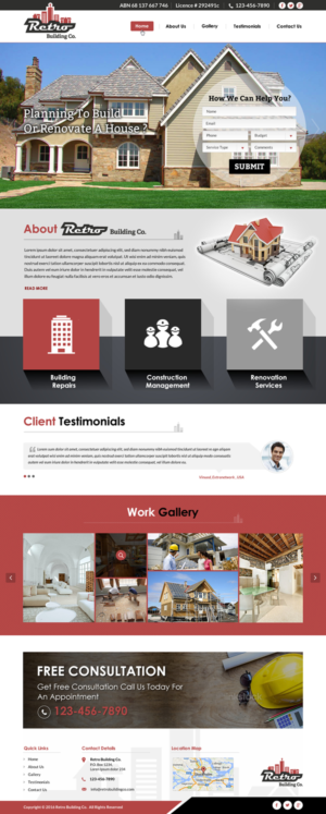 Web Design by Sbss for this project | Design: #10629501