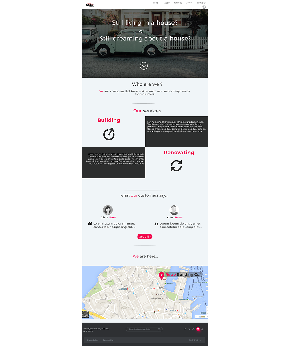 Web Design by Sofia27_ for this project | Design #10562105