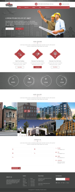 Web Design by Infoway for this project | Design #10564737