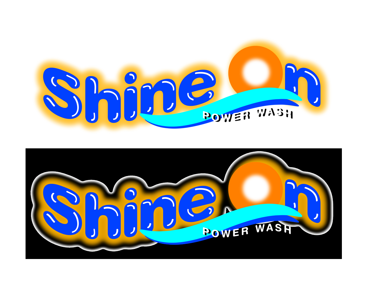 Logo Design by Hot Rod for Shine On Pressure Washing | Design #10543532