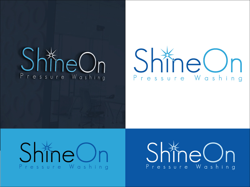 Logo Design by amanbd62 for Shine On Pressure Washing | Design #10568243