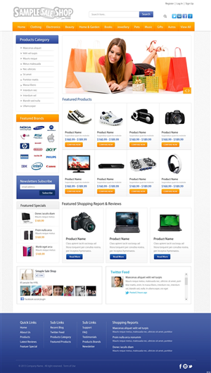 Web Design by pb for this project | Design: #2215547