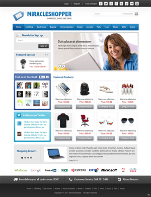 Web Design by pb for this project | Design: #2215552