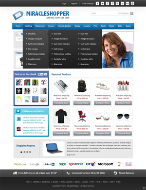Web Design by pb for this project | Design: #2215556