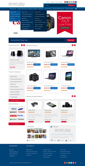 Web Design by pb for this project | Design: #2230279