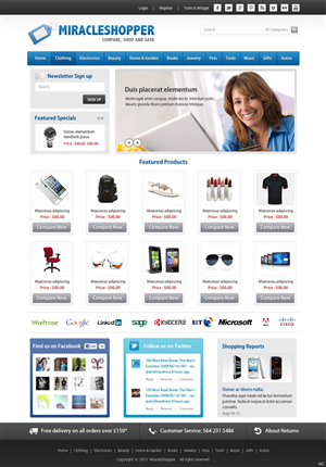 Web Design by pb for this project | Design: #2230286