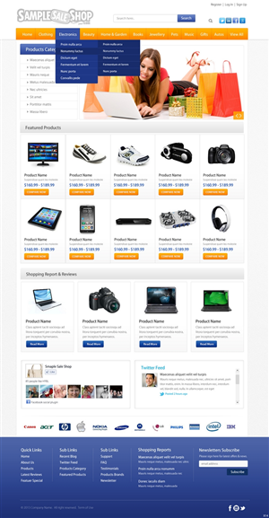 Web Design by pb for this project | Design: #2241738