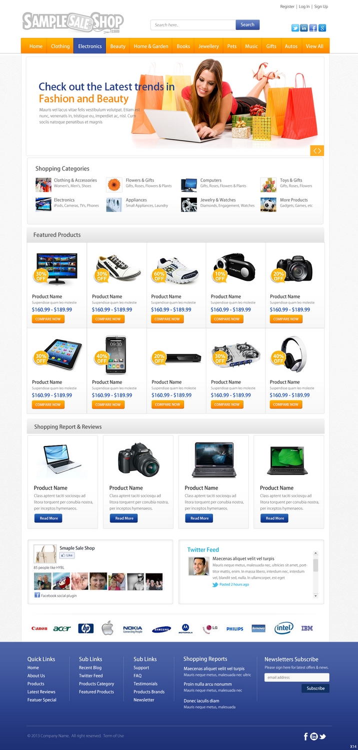 Web Design by pb for this project | Design #2263150