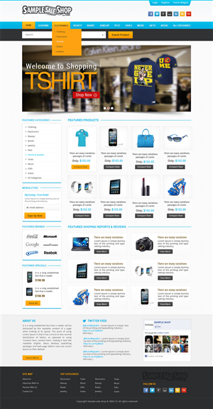 Web Design by the-lion-king for this project | Design: #2251383